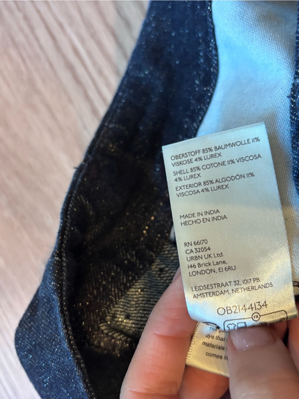 Anthropologie Pilcro Women’s 28 (Fits 31)Adi Sparkle Pull On Mid Rise Flare Jean - Picture 10 of 14